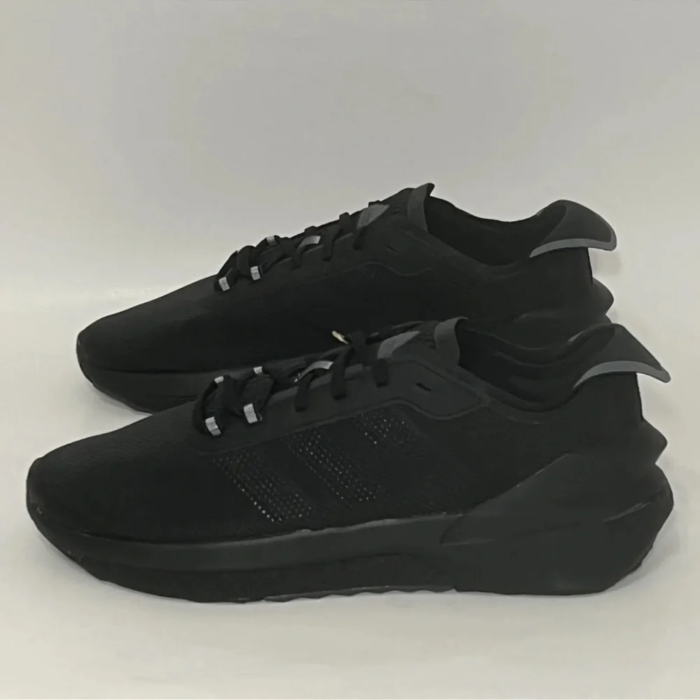 Adidas Avryn Core Black Carbon' Mesh Running Sneaker Shoes‎